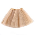 thumbnail image 1 of Shinycome Infant Baby Girls Ballet Dance Tutu Skirt 3 Layers Tulle Glitter Golden Sequins Fluffy Princess Mesh Pettiskirt Party Costume 0-8T, 1 of 20