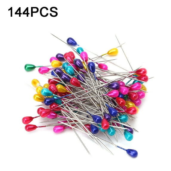 Shinycome for Extra Long Pearl for Head Dressmaking Pins Wedding Corsage Florists Sewing D