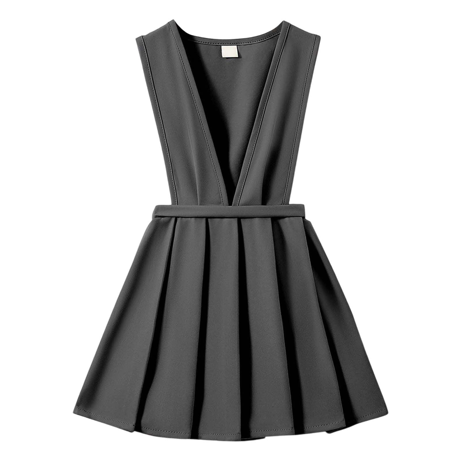 pleated dress with jumper Theory Deanne Metallic Jumper Sleeveless Pleated Dress Dark Grey Size US 0