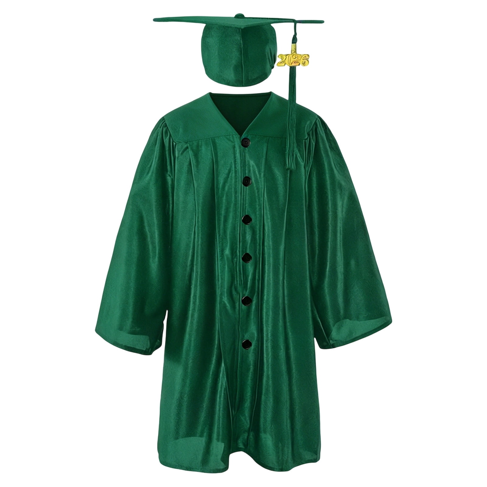 Solid Grad Cap Shinyii Graduation Outfits for Boys Girls Solid Graduation Cap with ...