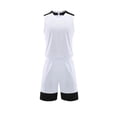 thumbnail image 1 of Shinyii Little Boys Basketball Outfits Athletic Quick Drying Sleeveless Top Shorts Set, 1 of 8