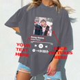 thumbnail image 1 of Shinyii Women's DIY Customization Name Photo Top T-shirt Crew Neck Short Sleeve T shirt, 1 of 4