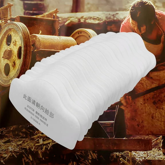Shinysix 20PCS Filter Cotton Replacement Particulate Filter Cotton for Masks