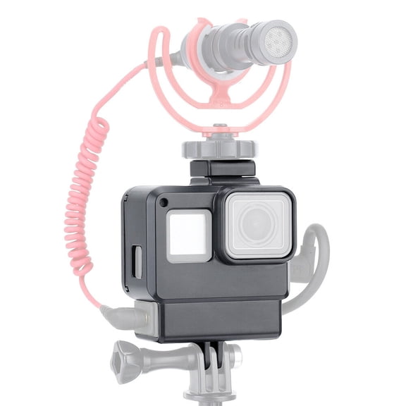 Shinysix Camera Cage, 3.5mm Mic Shell Frame Cold 6 5  3.5mm Mic Adapter Camera Shell Frame 7 6 5 Camera Frame Cold Mount Mount 7 6 Frame Cold Adapter 5  3.5mm Cold Mount 7
