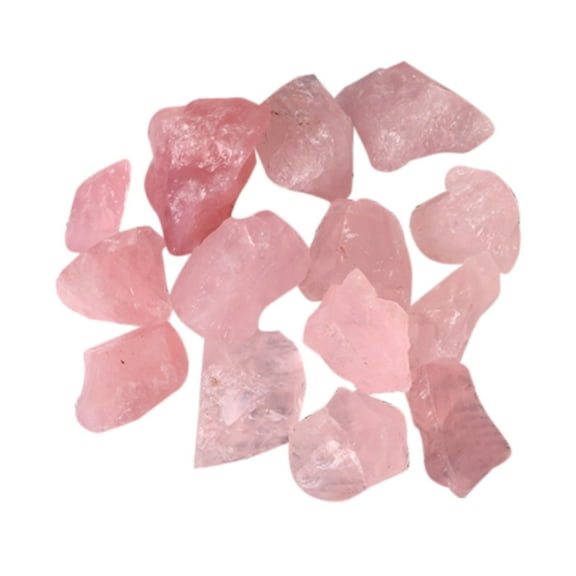 Shinysix Crystal Stone,Quartz Natural Rose Quartz Stone