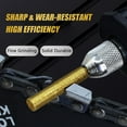 thumbnail image 1 of Shinysix Diamond Chainsaw Sharpener with Plated Burr Stone File for Chain Saw Sharpening, 1 of 7