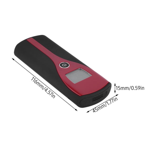 Shinysix Digital Breathalyzer Non-contacting Breath Tester Gas Detector for Policeman and Home Use