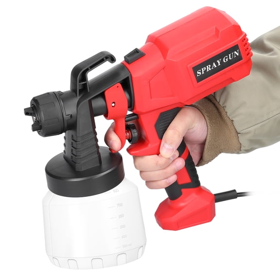Shinysix Electric Paint Sprayer, 800ml Large Capacity, Detachable Multifunctional, High Pressure Paint Spraying Machine for Professional Painting Projects