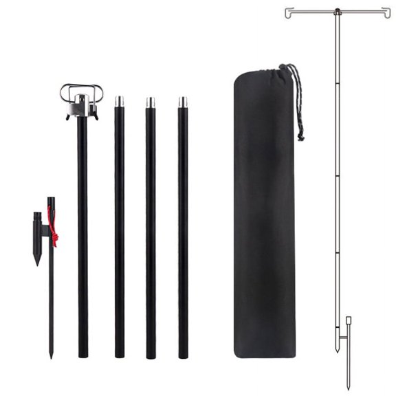 Shinysix Monopods,Pole Adjustable Lantern Lamp Pole Adjustable Lantern Adjustable Lantern Rod Alloy Lamp Pole