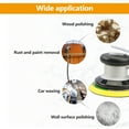 thumbnail image 1 of Shinysix Pneumatic Sander, 5'' Air Palm Orbital Sander for Efficient Sanding, 1 of 7