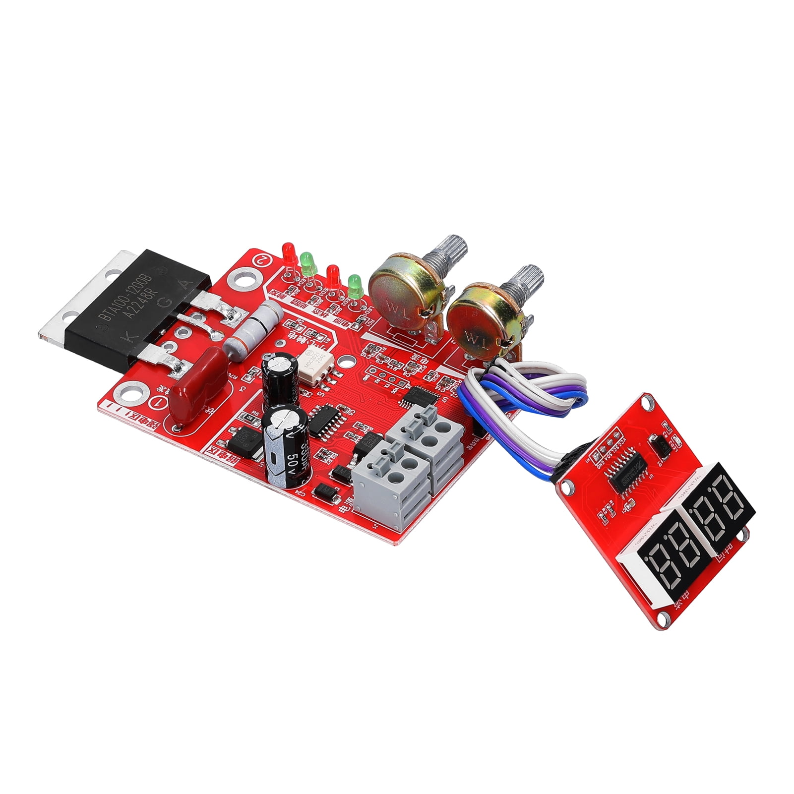 Shinysix Portable Digital Display Control Panel Spots Welding Machine Time and Current