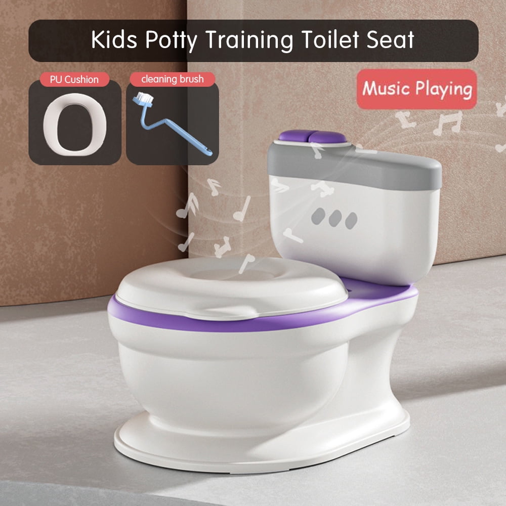 Shinysix Portable toi lets,Seat Music Potty Seat Seat Realistic Potty