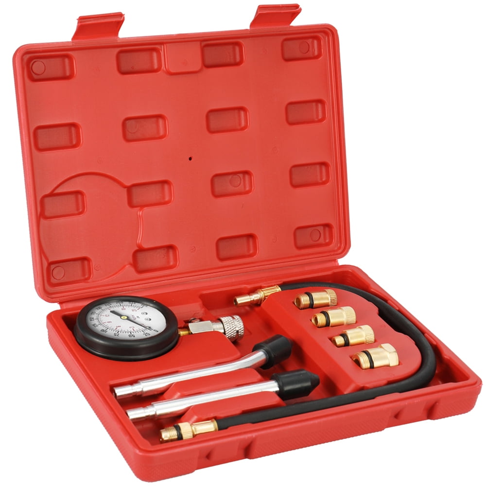Shinysix Pressure Gauge,Tester Test Kit Tester Pressure Tester Test Tester Auto Pressure Tester
