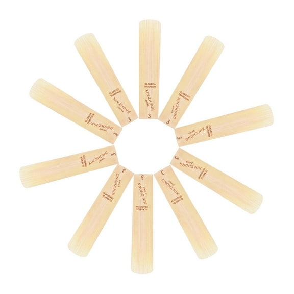Shinysix Reed,Reeds 3.0 10pcs/ Box Sax Reeds 3.0 Alto Sax Reeds Normal Alto Sax Reeds 3.0 10pcs/ Alto