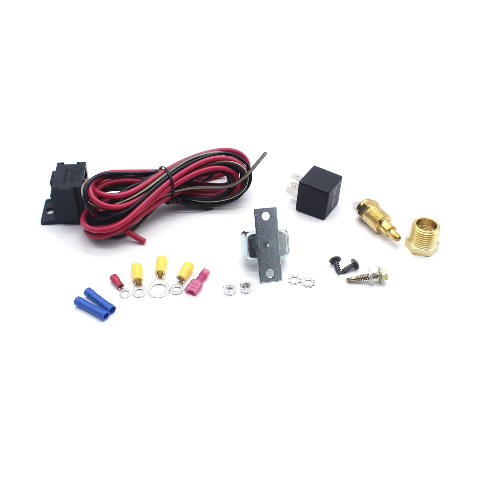 Shinysix Temperature Controlled Thermostatic Switch and Electric Fan