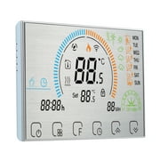 Shinysix Thermostat,WiFi 3A 95~240V Temperature Improvement Product 95~240V Water LCD LCD Display Room Display Room Temperature Room Temperature Improvement 3A 95~240V Water Improvement Product