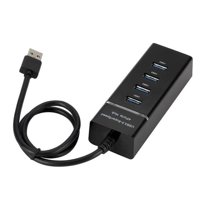 Computer Adapters Usb Shinysix USB Hub,PC Laptop Adapter Port HUB Splitter HUB Speed 4 Port ...