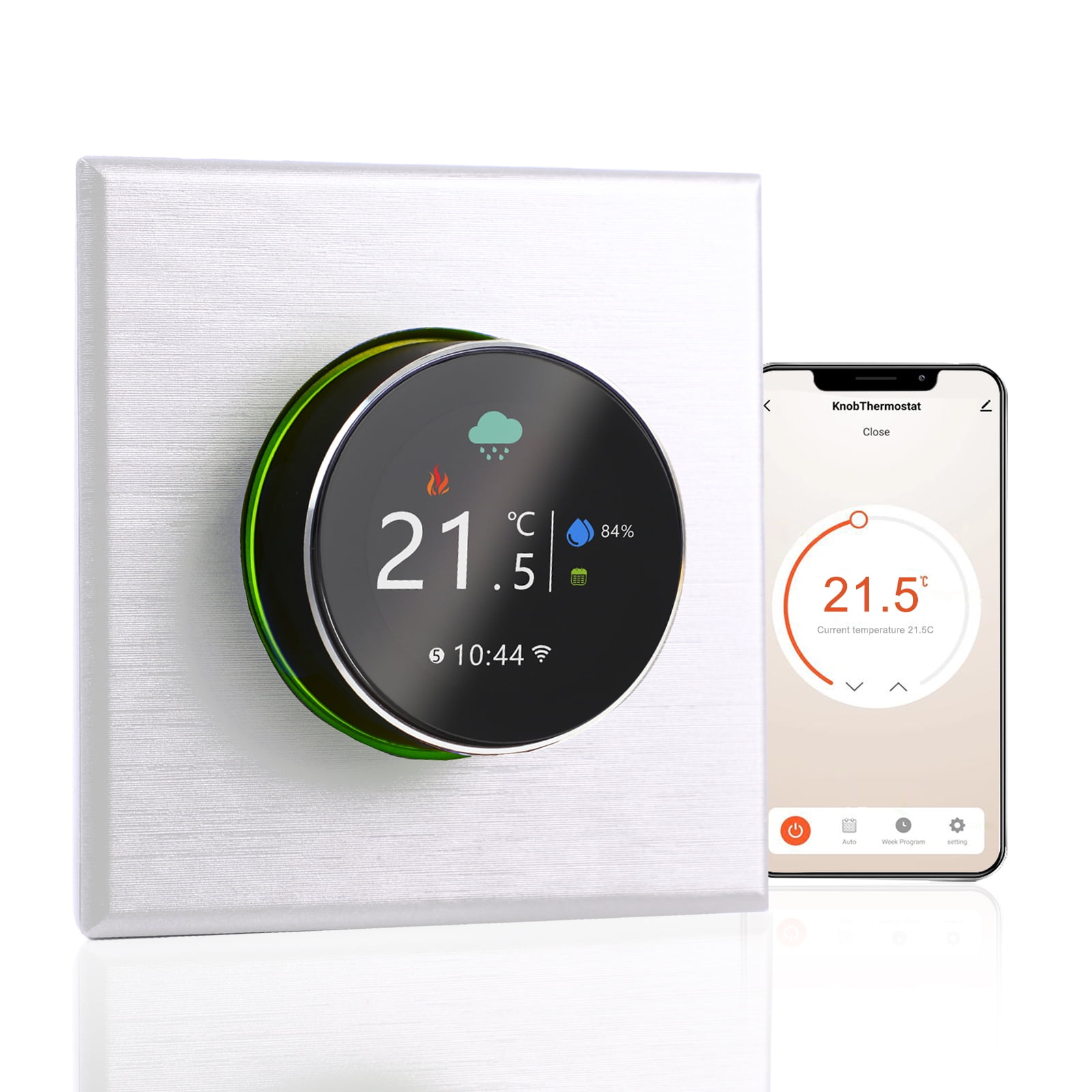 Shinysix Wifi Smart Thermostat Temperature Controller For Water Heating Weekly Programmable