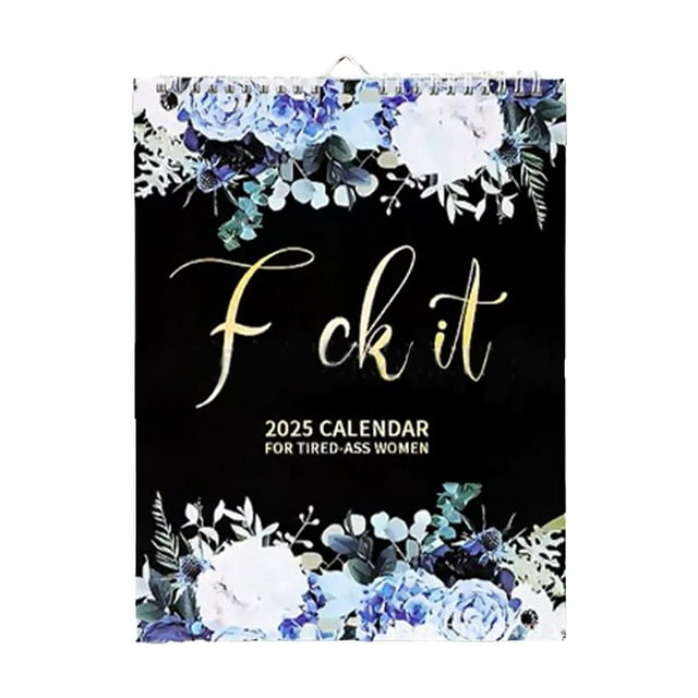 Shiogb (1X Wall Calendar) Home Calendar Tired Women Calendar Todays
