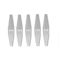 thumbnail image 1 of Shiogb （5X Lithium-Ion Lawn Mower Blades） Strimmer Blades Metal, Weeder Blade, Brush Cutter Metal, Strimmer Strimmer Cordless Spare Electric Mower, Garden Strimmers Accessories for Cutting (5Pcs), 1 of 8
