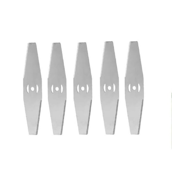 Shiogb (5X Lithium-Ion Lawn Mower Blades) Strimmer Blades Metal, Weeder Blade, Brush Cutter Metal, Strimmer Strimmer Cordless Spare Electric Mower, Garden Strimmers Accessories for Cutting (5Pcs)
