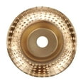 thumbnail image 1 of Shiogb Carbide Wood Sanding Carving Shaping Disc for Angle Grinder/Grinding Wheel, 125mm Sanding Disc for Woodworking, 1 of 8