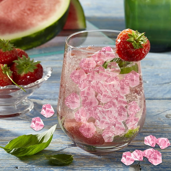 Shiogb Christmas Mega Sale, Fake Crystals 50Pcs Acrylic Gems Ice Rocks Plastic Diamonds Vase Rocks Centerpiece for Vase Fillers Party Table Scatter Wedding Display, B