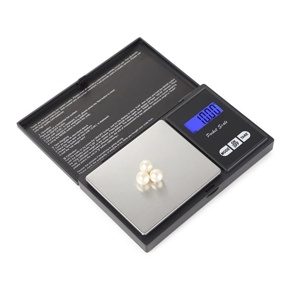 Shiogb Clearance High Precision Electronic Scale Kitchen Scale Jewelry Scale 500G/0.01G Without Battery, 0.01 Precision 500G Gold Electronic for Weight Digital Jewelry Scales Kitchen,Dining & Bar
