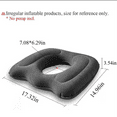 thumbnail image 1 of Shiogb Clearance Minicloss Donut Seat Cushion Large Tailbone Pillow For Car Or Truck Chair Wheelchair Back Bed Coccyx Hemorrhoid Sciatica, Cushion 9.4X6.7X1.6 Inches, 1X Seat Cushion, 1 of 5
