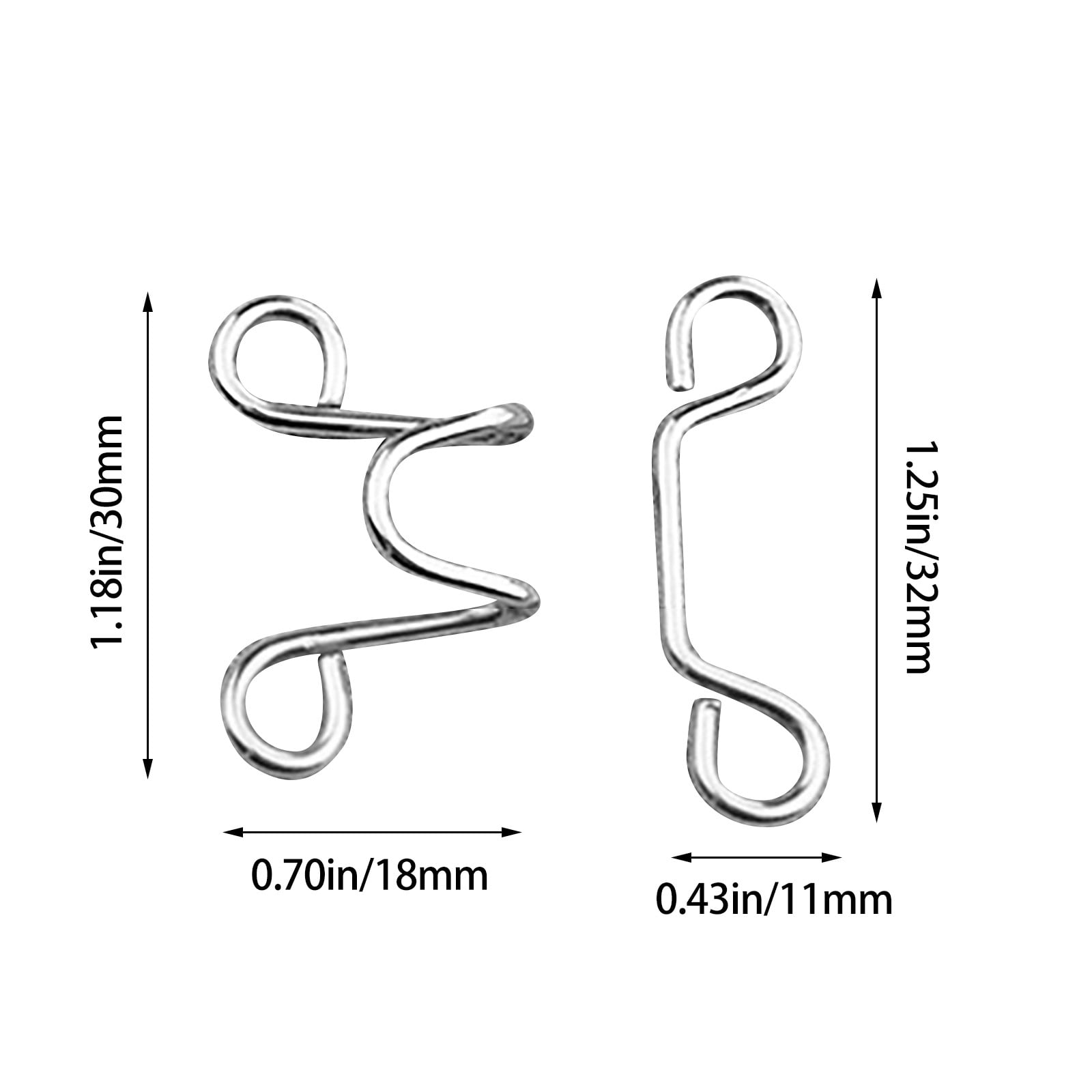 Shiogb Clearance Pant Waist Tightener Adjustable Jean Button Pins 1Pc ...