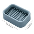 thumbnail image 1 of Shiogb Clearance Soap Dish with Drain Bar Soap Holder For Shower Bathroom Toilet Soap Box, Soap Box Soap Tray 5.1X3.5X1.6 Inches, Soap Box and Tray 1Pc, 1 of 3