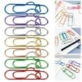 thumbnail image 1 of Shiogb Heart Pen Clip for Notebook Paper Clip Pen Holder for Notebook Pen Holder Paper Clip 7 Colors Penclip Metal Pencil Clips Multifunctional Paperclip Reusable Writing Tool, Silver, 1 of 5