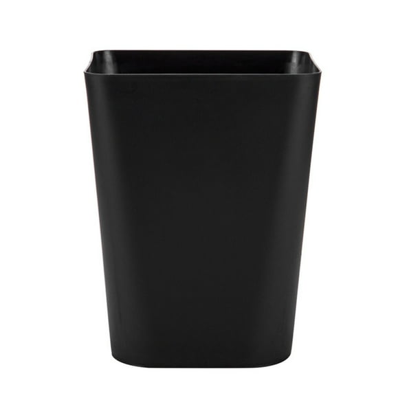 Shiogb Hot Sale! Wastebasket 1 Pack Small Trash Can Garbage for Bathroom Kitchen Countertop Under, Black Classified Trash Can