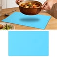 thumbnail image 1 of Shiogb Silicone Mats for Kitchen Counter Non-Slip Large Countertop Protector Mat, Heat Resistant Silicone Craft Mat, Silicone Placemat for Dining, Sky Blue, 1 of 9