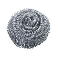 thumbnail image 1 of Shiogb Stainless Steel Sponges Scrubbing Pads, Steel Wool Scourer for Kitchen Bathroom, A, 1.8 x 1.8 x 1 inches, 1 of 8