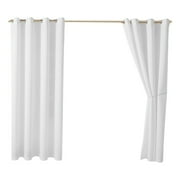 Shiogb Window Curtains Promotion Sale Outdoor Curtain Top Sunlight Blocking Window Drapes Curtains for Home Bedroom Living Room Patio Porch Pergola Cabana Gazebo