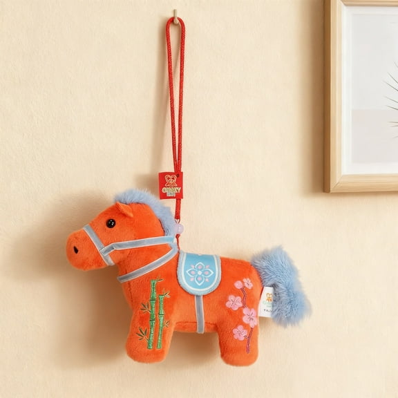 Shiogb Year of the Horse 2026 Decorations, Adorable Pony Figurine, Year of the Horse Mascot, New Year Toy - Perfect for Room Décor, Birthday Parties, Creative and Ideal As A Gift for Friends, B