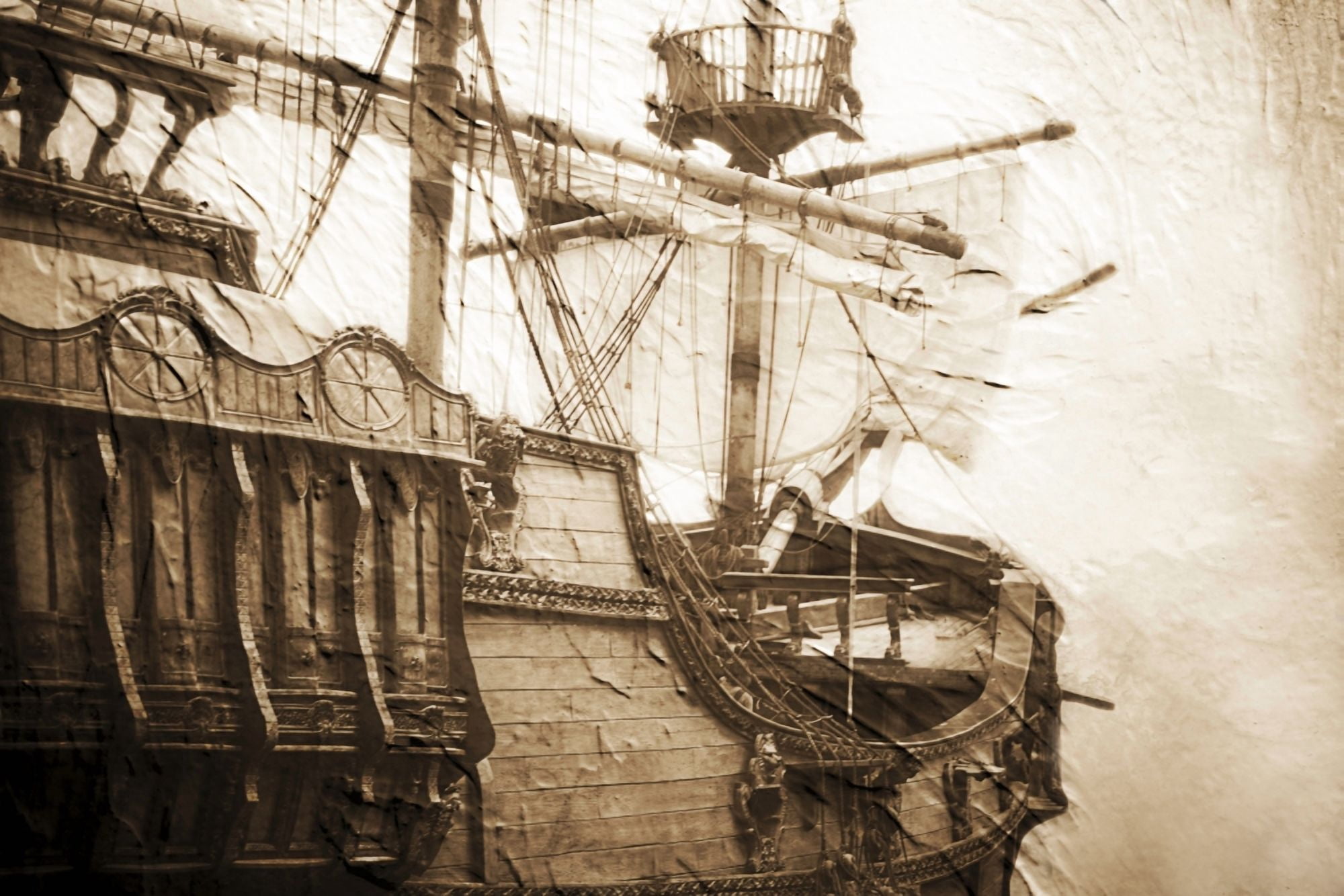 Ship Canvas Art - Chris and Kate Knorr Design Pics (18 x 12)