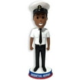 thumbnail image 1 of Ship Captain Boat Captain Essential Heroes Bobblehead Male Dark Skin Tone, 1 of 1