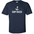 thumbnail image 1 of Ship Faced Adult Short Sleeve T-shirt, 1 of 1