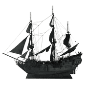 Ship Model Assembly Kit, Wooden Pirate Ship, 150, with LED Light