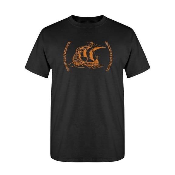 Ship On The Sea T-Shirt Men -SPIdeals Designs, Male Medium