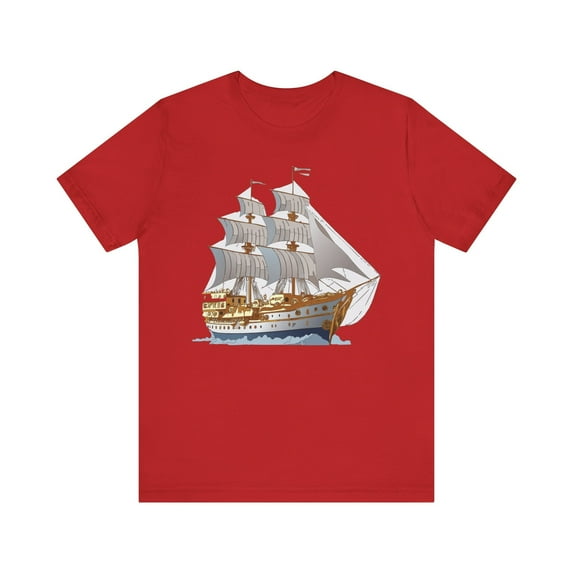 Ship Shirt, Shirt with Ship, Tee shirt with Ship