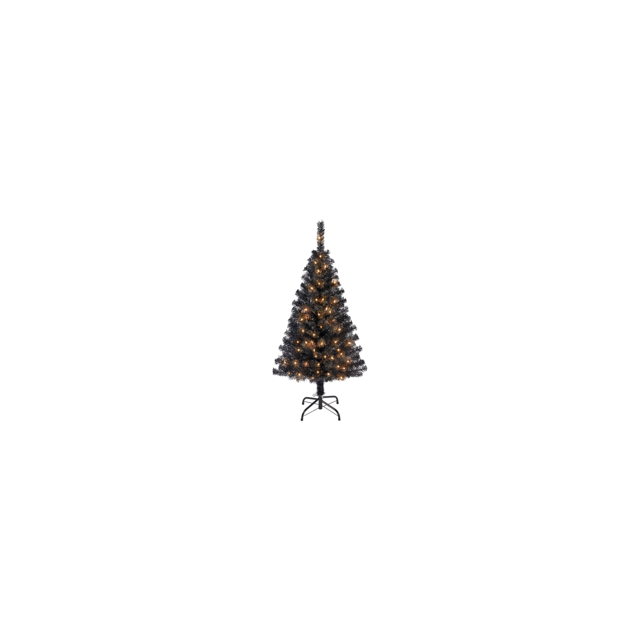 Ship USA, 4 Ft PreLit Artificial Christmas Tree Holiday Decoration