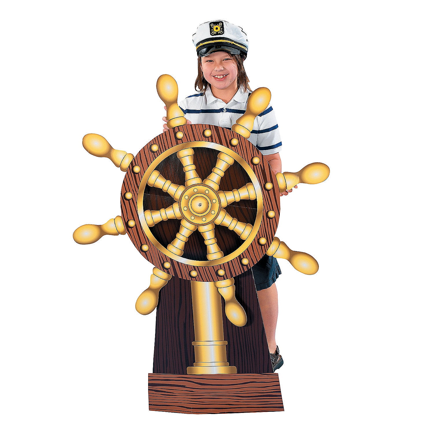 Ship Wheel Standup - Party Decor - 1 Piece