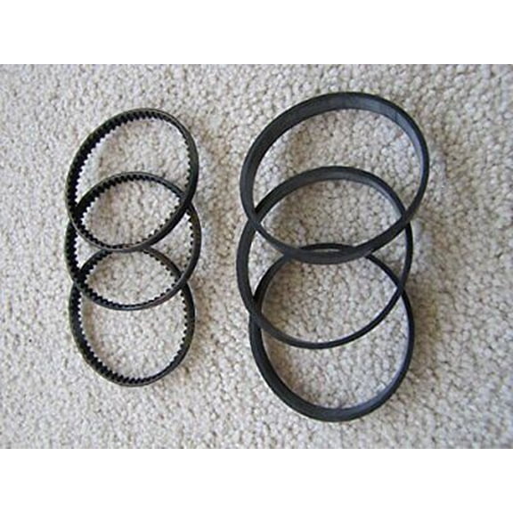 (Ship from USA) 6 Belts Pro Heat, Clearview, Powersteamer & Powerbrush 215-