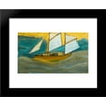 thumbnail image 1 of Ship in Rough Sea 20x24 Framed Art Print by Alfred Wallis, 1 of 2