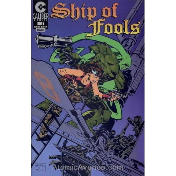 Ship of Fools (Caliber) #5 VF ; Caliber Comic Book