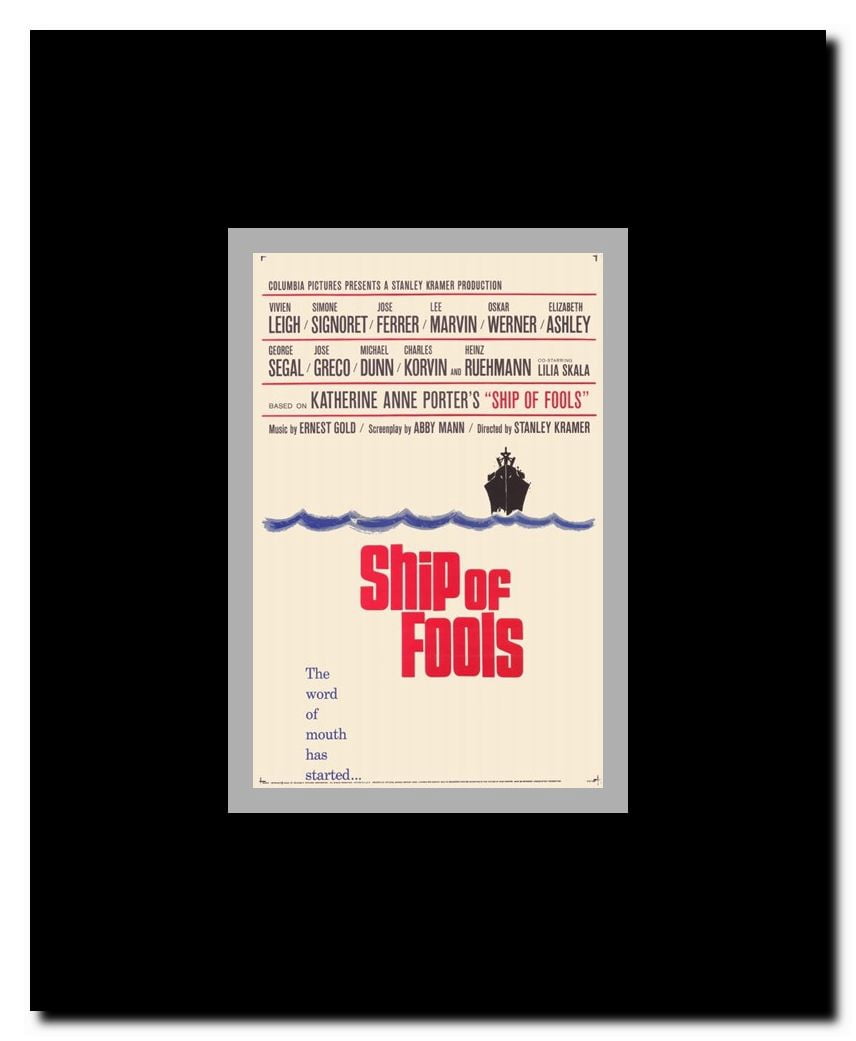 Ship of Fools Framed Movie Poster