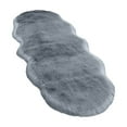 thumbnail image 1 of Shipiny 55in Extra Large Plush Rug for Bedroom, Soft Comfortable Water Absorbent Non-Slip Thick Bath Carpet, Living Room Runner Washable Rug, Dark Gray, 1 of 8